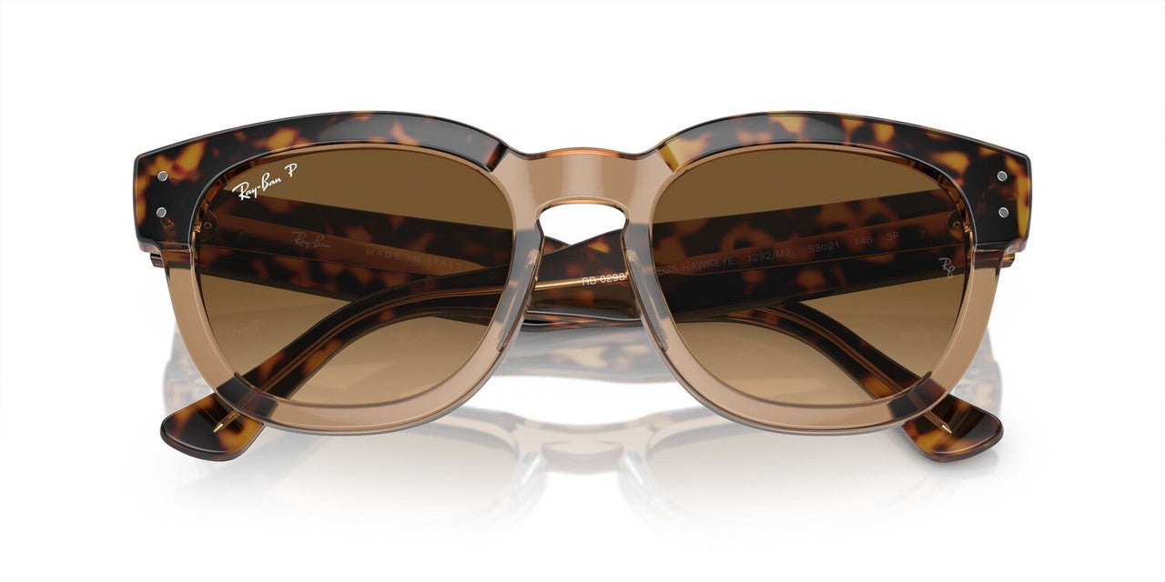 Lentes De Sol Ray-Ban 0RB0298S Mega Hawkeye Café/Café