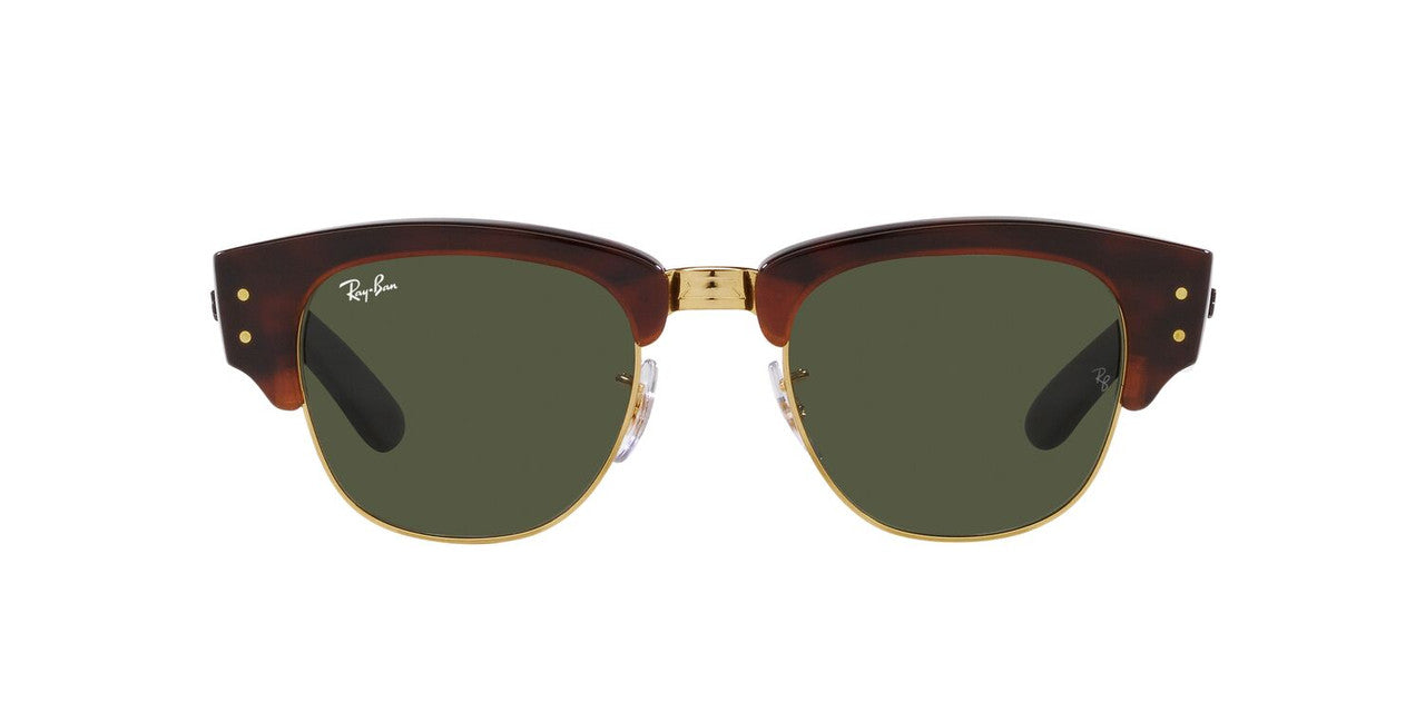 Lentes De Sol Ray-Ban RB0316S Mega Clubmaster Verde/Havana