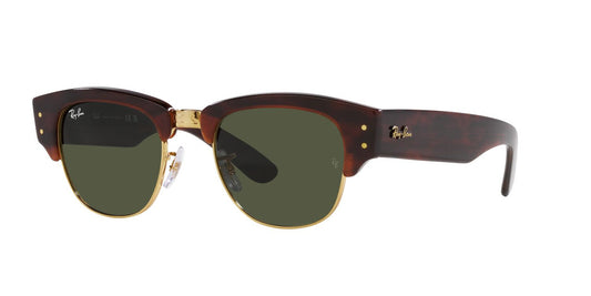 Lentes De Sol Ray-Ban RB0316S Mega Clubmaster Verde/Havana