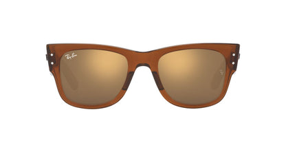 Lentes De Sol Ray-Ban RB0840S Mega Wayfarer Café/Café
