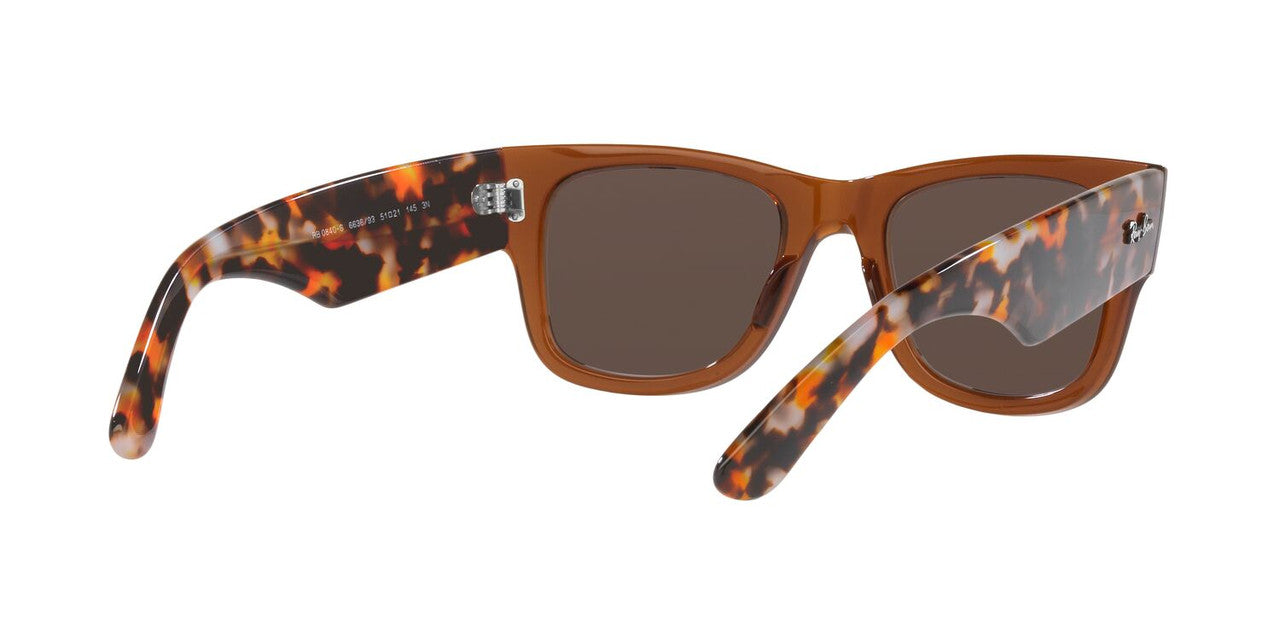 Lentes De Sol Ray-Ban RB0840S Mega Wayfarer Café/Café