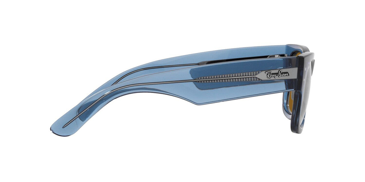 Lentes De Sol Ray-Ban RB0840S Mega Wayfarer Café/Azul