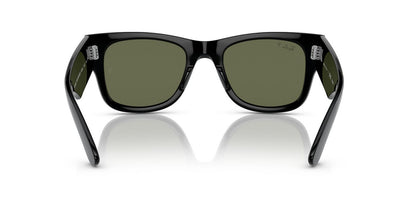 Lentes De Sol Ray-Ban RB0840S Mega Wayfarer Verde/Negro