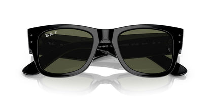 Lentes De Sol Ray-Ban RB0840S Mega Wayfarer Verde/Negro