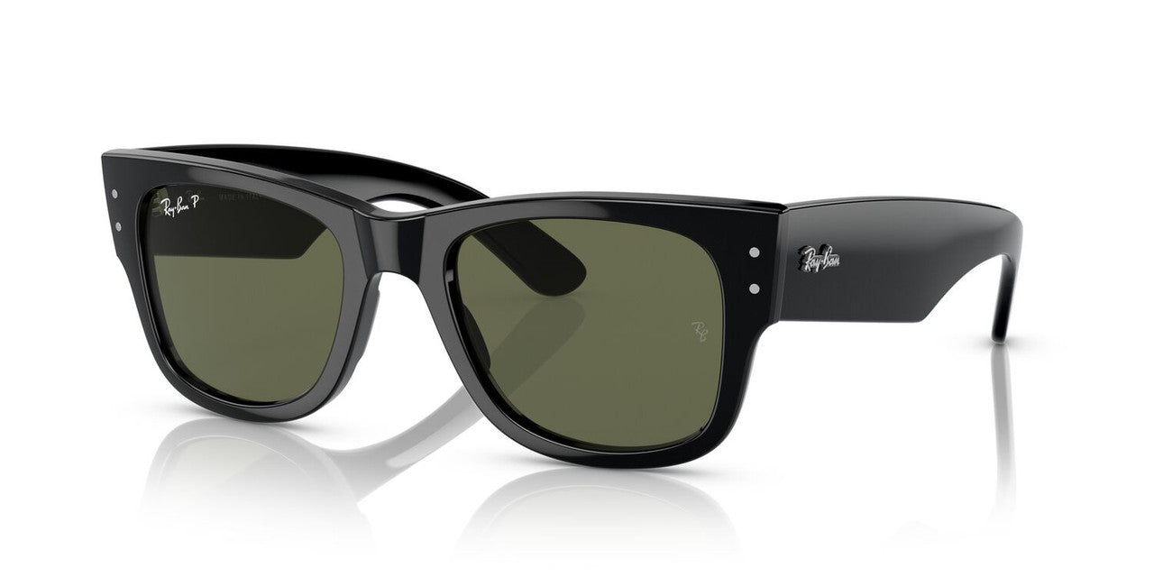 Lentes De Sol Ray-Ban RB0840S Mega Wayfarer Verde/Negro