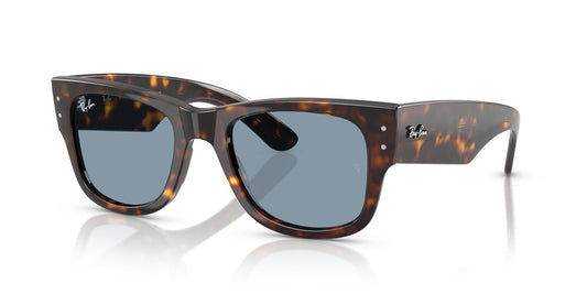 Lentes De Sol Ray-Ban RB0840S Mega Wayfarer Azul/Havana