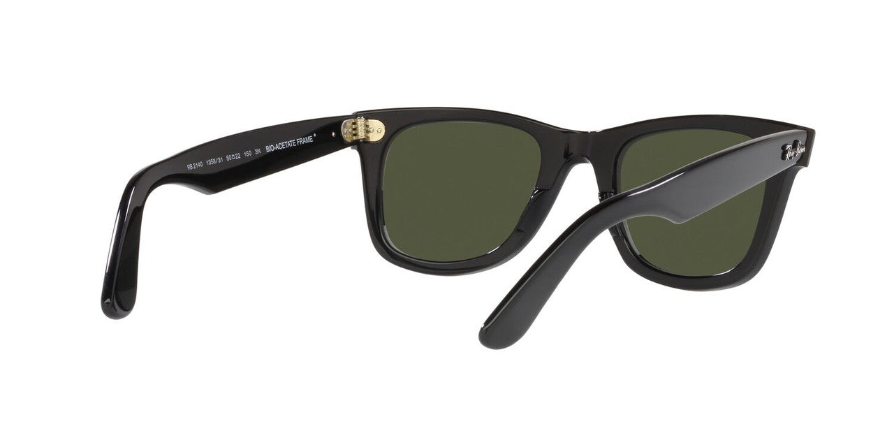 Lentes De Sol Ray-Ban RB2140 Wayfarer Verde/Negro