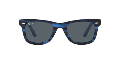 Lentes De Sol Ray-Ban RB2140 Wayfarer Azul/Azul