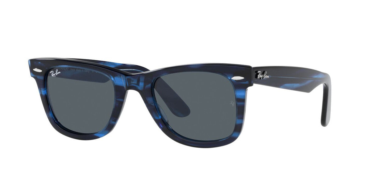 Lentes De Sol Ray-Ban RB2140 Wayfarer Azul/Azul