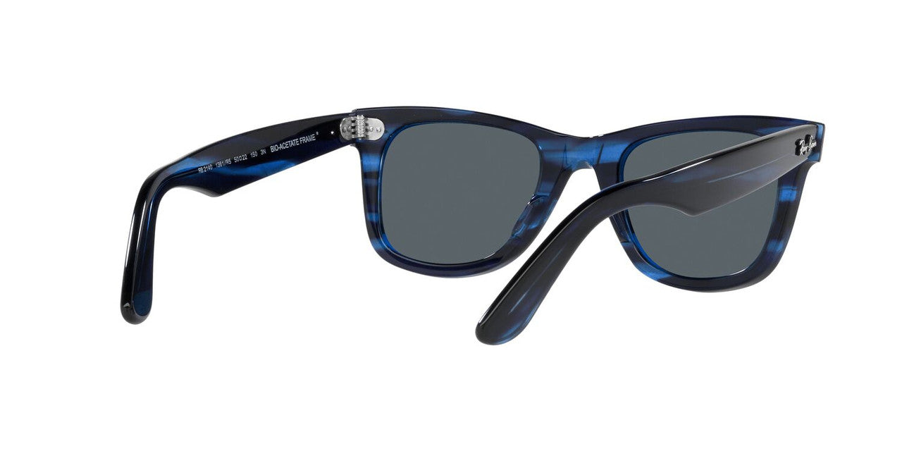 Lentes De Sol Ray-Ban RB2140 Wayfarer Azul/Azul