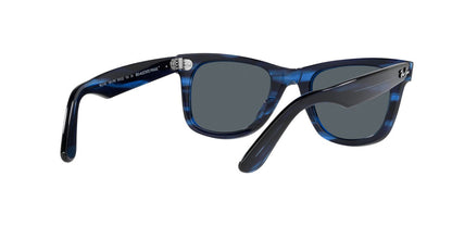 Lentes De Sol Ray-Ban RB2140 Wayfarer Azul/Azul