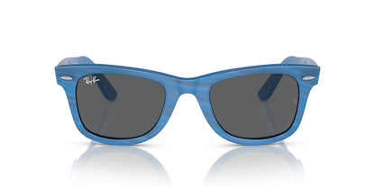 Lentes De Sol Ray-Ban RB2140 Wayfarer Gris/Azul