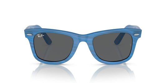 Lentes De Sol Ray-Ban RB2140 Wayfarer Gris/Azul
