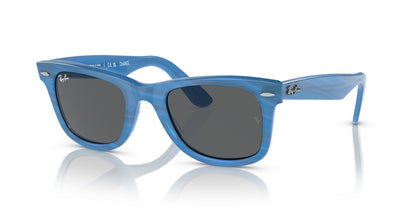 Lentes De Sol Ray-Ban RB2140 Wayfarer Gris/Azul