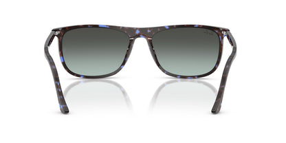 Lentes De Sol Ray-Ban RB2216 Havana Blue Turtle Blu Vintage Gradient Black Negro/Havana