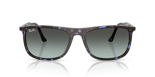 Lentes De Sol Ray-Ban RB2216 Havana Blue Turtle Blu Vintage Gradient Black Negro/Havana