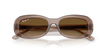 Lentes De Sol Ray-Ban RB2221 Café/Café