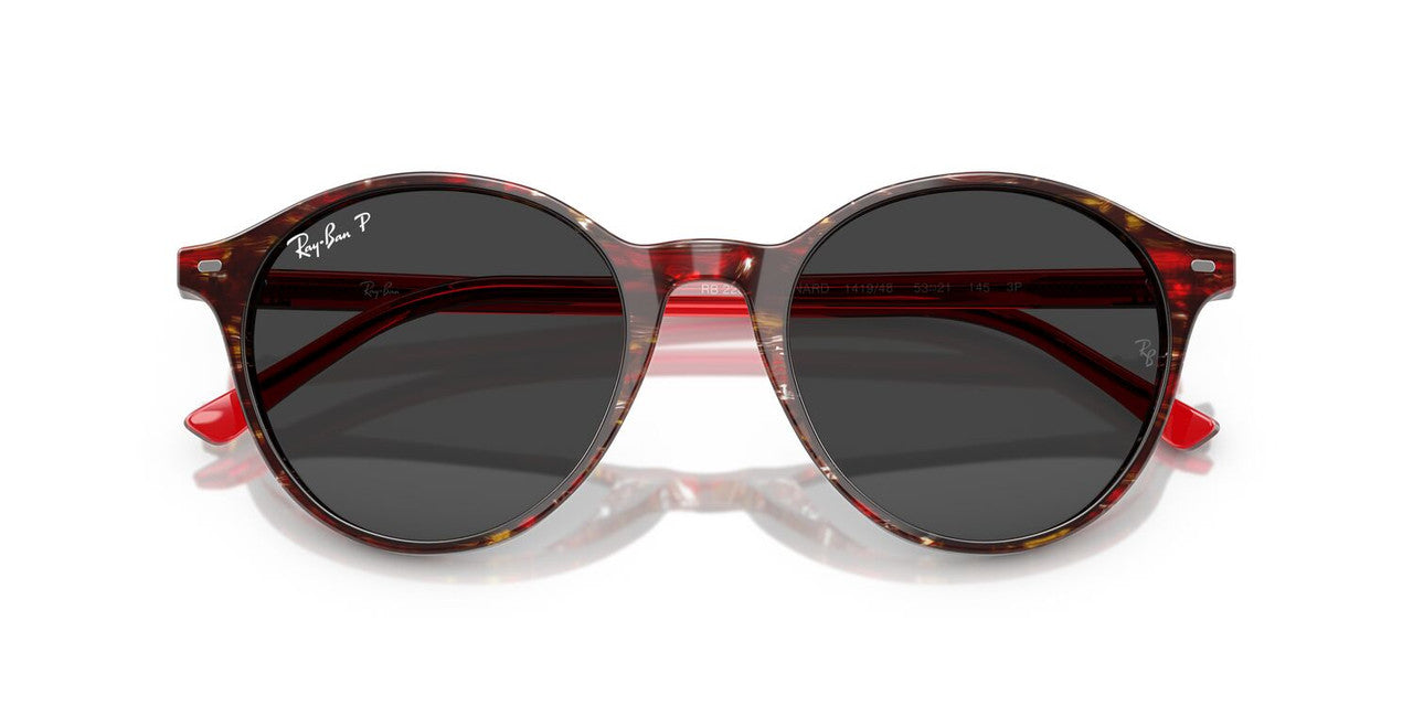 Lentes De Sol Ray-Ban RB2230 Bernard Negro/Rojo