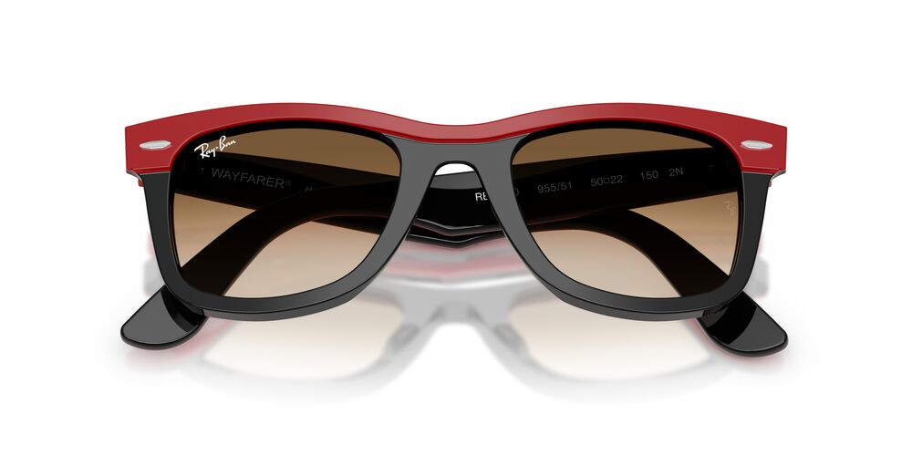 Lentes De Sol Ray-Ban RB2240 Café/Rojo