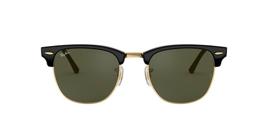 Lentes De Sol Ray-Ban RB3016 Clubmaster Verde/Negro