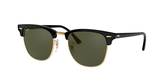 Lentes De Sol Ray-Ban RB3016 Clubmaster Verde/Negro