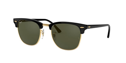 Lentes De Sol Ray-Ban RB3016 Clubmaster Verde/Negro