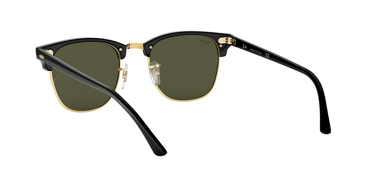 Lentes De Sol Ray-Ban RB3016 Clubmaster Verde/Negro