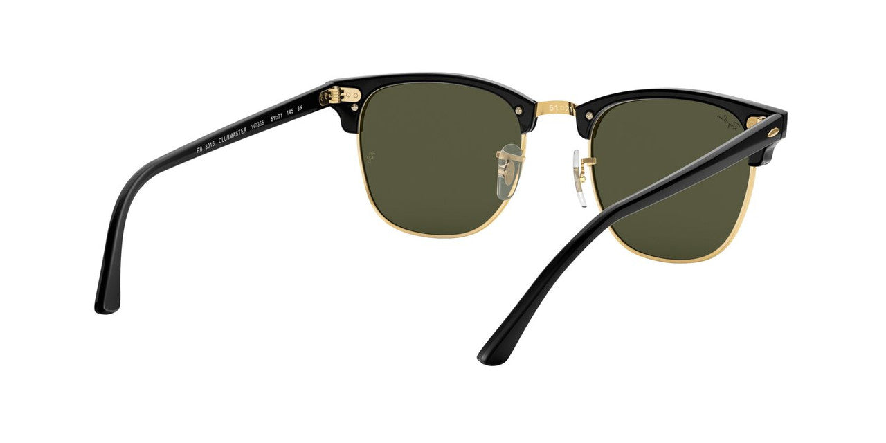 Lentes De Sol Ray-Ban RB3016 Clubmaster Verde/Negro
