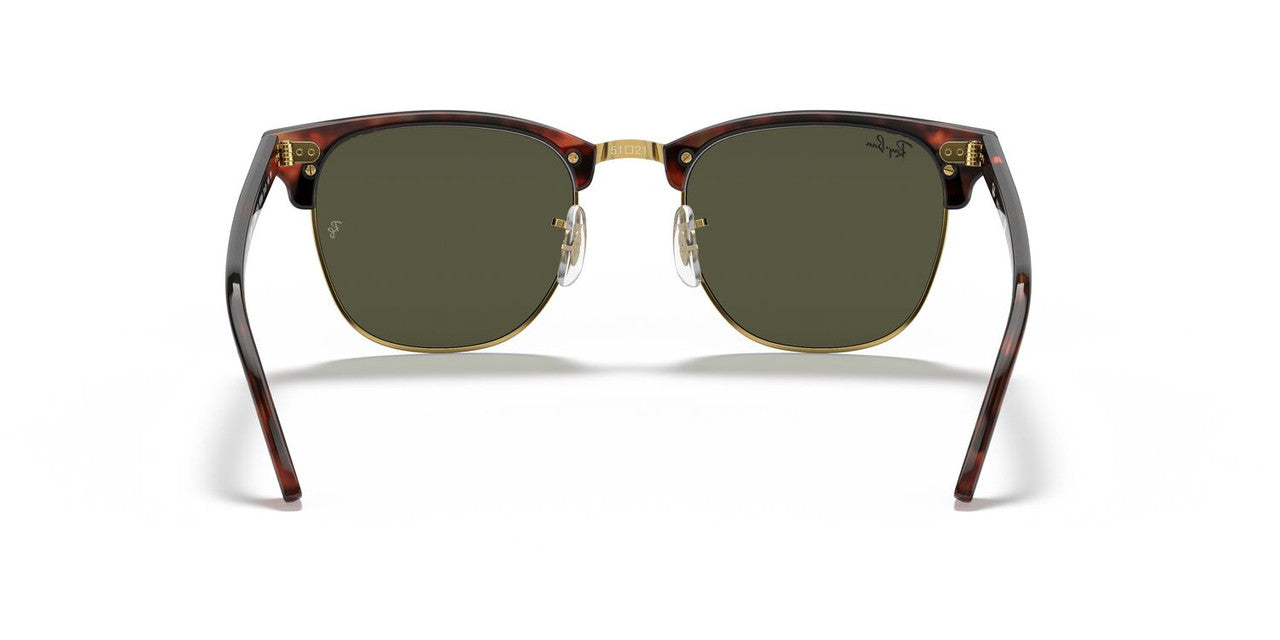 Lentes De Sol Ray-Ban RB3016 Clubmaster Verde/Havana