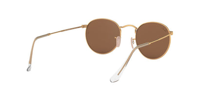 Lentes De Sol Ray-Ban RB3447 Round Metal Rosa/Dorado