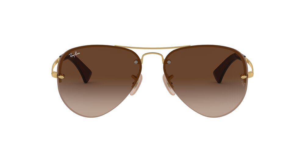 Lentes De Sol Ray-Ban RB3449 Café/Dorado