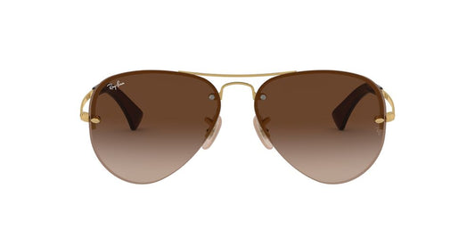 Lentes De Sol Ray-Ban RB3449 Café/Dorado