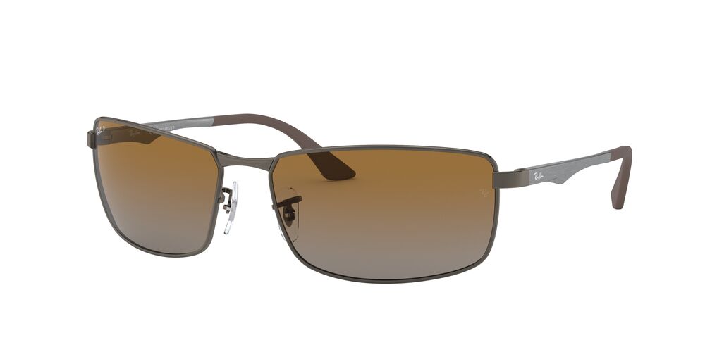 Lentes De Sol Ray-Ban RB3498 Gris/Gris