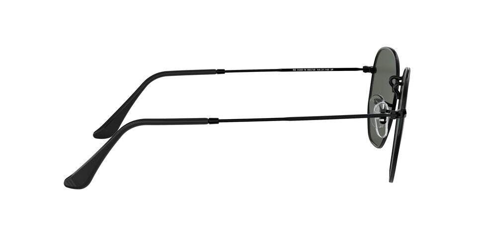 Lentes De Sol Ray-Ban RB3548N Hexagonal Verde/Negro