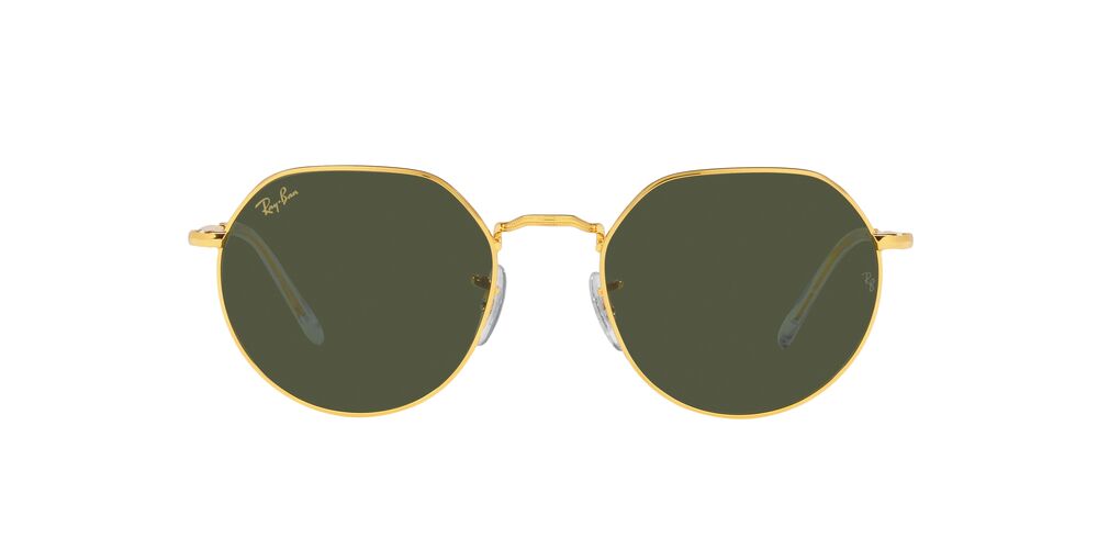 Lentes De Sol Ray-Ban RB3565 Jack Verde/Dorado