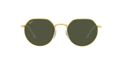 Lentes De Sol Ray-Ban RB3565 Jack Verde/Dorado