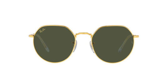 Lentes De Sol Ray-Ban RB3565 Jack Verde/Dorado