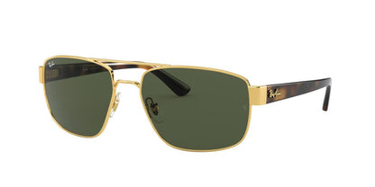 Lentes De Sol Ray-Ban RB3663 Verde/Dorado