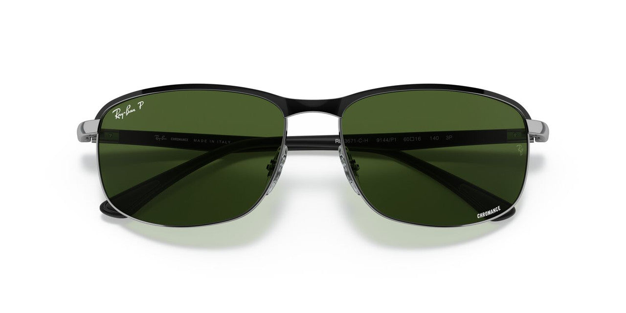Lentes De Sol Ray-Ban RB3671CH Verde/Negro