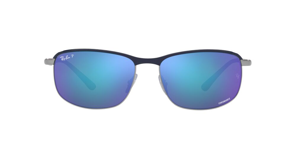 Lentes De Sol Ray-Ban RB3671CH Gris/Azul