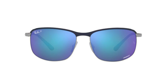 Lentes De Sol Ray-Ban RB3671CH Gris/Azul