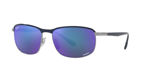 Lentes De Sol Ray-Ban RB3671CH Gris/Azul
