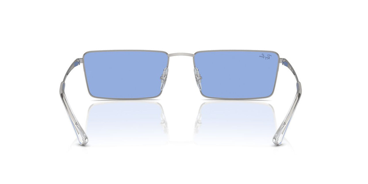 Lentes De Sol Ray-Ban RB3741 Emy Azul/Plateado