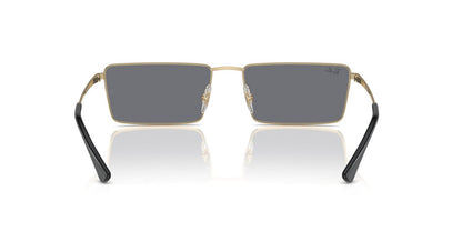 Lentes De Sol Ray-Ban RB3741 Emy Gris/Dorado