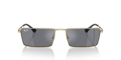 Lentes De Sol Ray-Ban RB3741 Emy Gris/Dorado