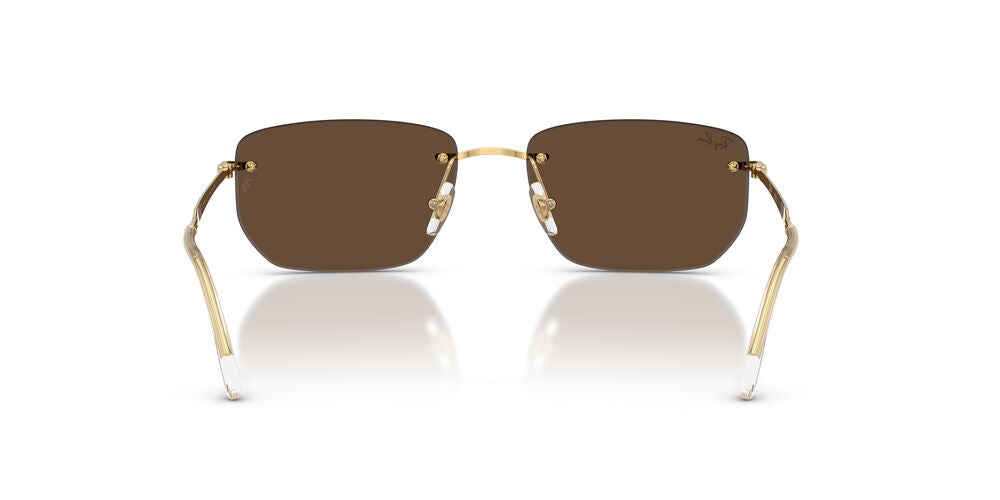 Lentes De Sol Ray-Ban RB3768 Café/Dorado
