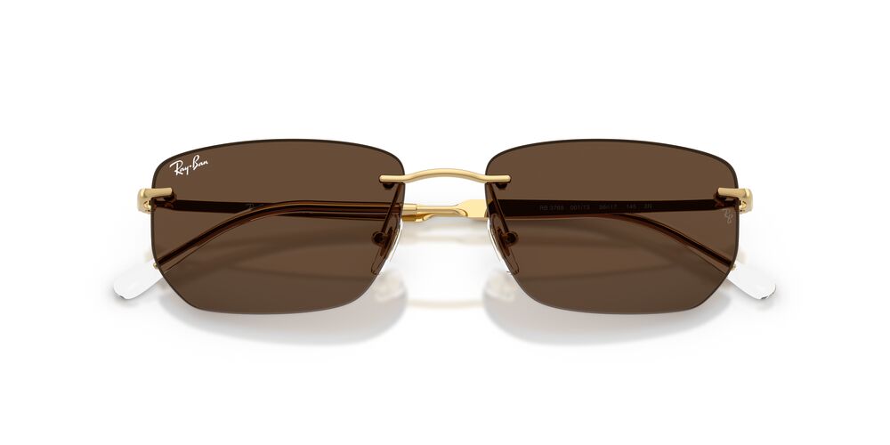 Lentes De Sol Ray-Ban RB3768 Café/Dorado