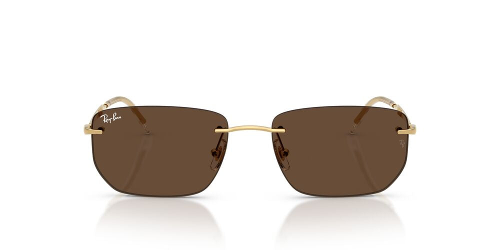 Lentes De Sol Ray-Ban RB3768 Café/Dorado