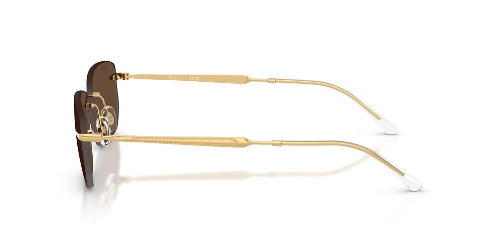 Lentes De Sol Ray-Ban RB3768 Café/Dorado