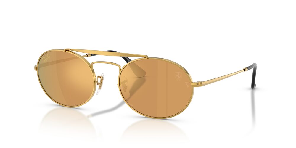 Lentes De Sol Ray-Ban RB3775M Café/Dorado